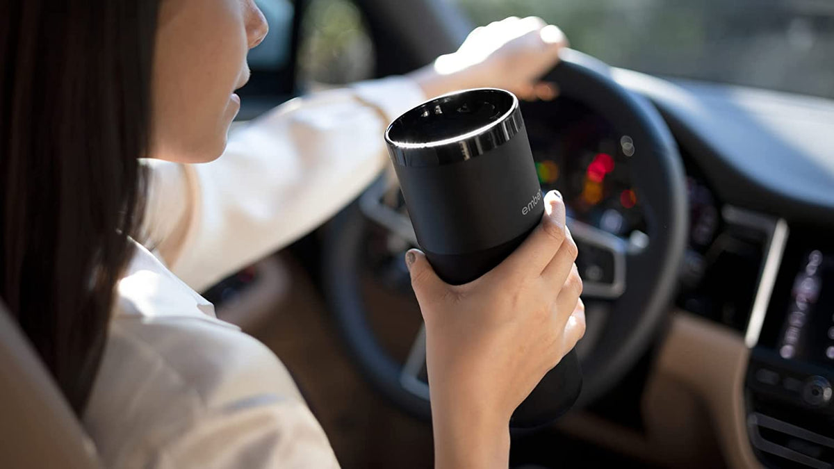 Ember Temperature Control Travel Mug 2, 12 oz, Black, 3-hr Battery Life Black