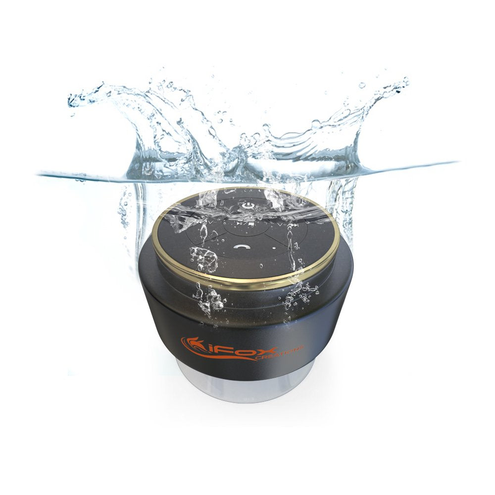 iFox iF012 Bluetooth Shower Speaker - Certified Waterproof - Wireless It...