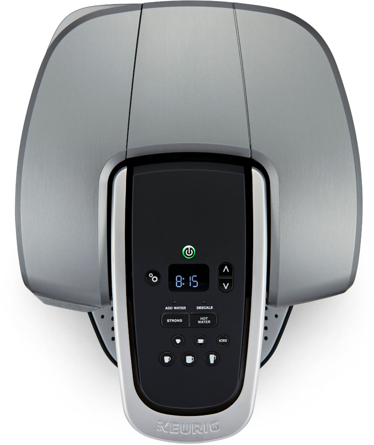 Keurig - K-Elite Single Serve K-Cup Pod Coffee Maker - Brushed Silver