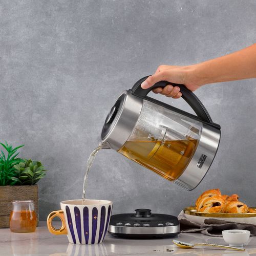 Bella Pro Series - 1.7L Electric Tea Maker/Kettle - Stainless...