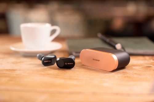 Sony - WF-1000XM3 True Wireless Noise Cancelling In-Ear Headphones - Black