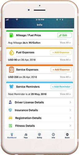 Amber Connect - Magnetic GPS Item Tracker - Black