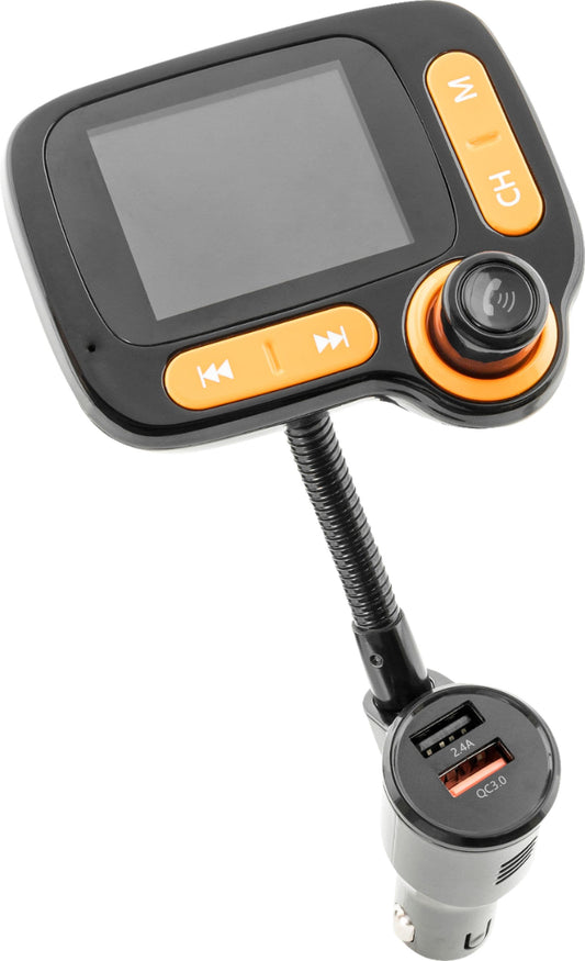 iSimple - Bluetooth 5.0 FM Transmitter with Expandable Arm for Music...