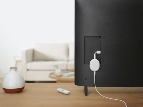 Chromecast with Google TV (4K) - Snow