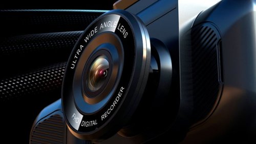 Rexing - V5 Plus 3-Channel 4K Dash Cam 2.7" LCD with Voice Control, Wi-Fi,...
