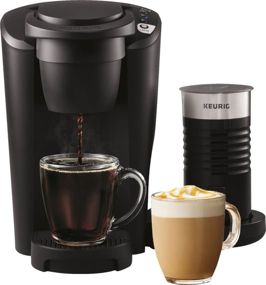 Keurig - K Latte Single Serve K-Cup Pod Coffee Maker - Black