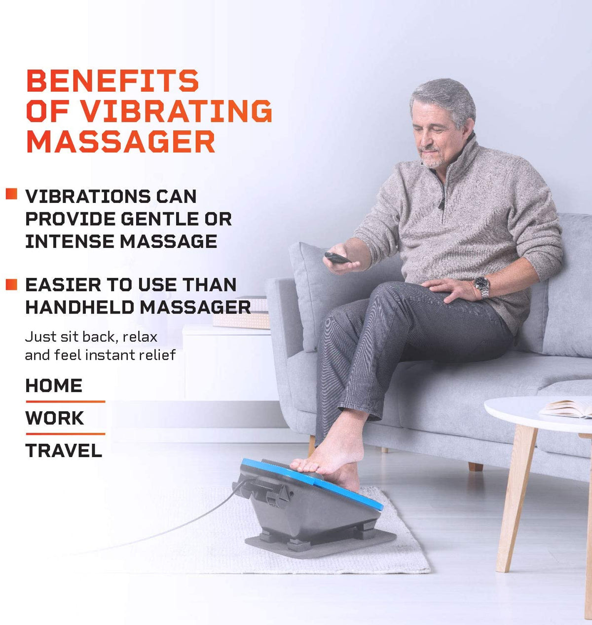 LifePro Foot Massager for Neuropathy Pain & Circulation - Calf and Foot...