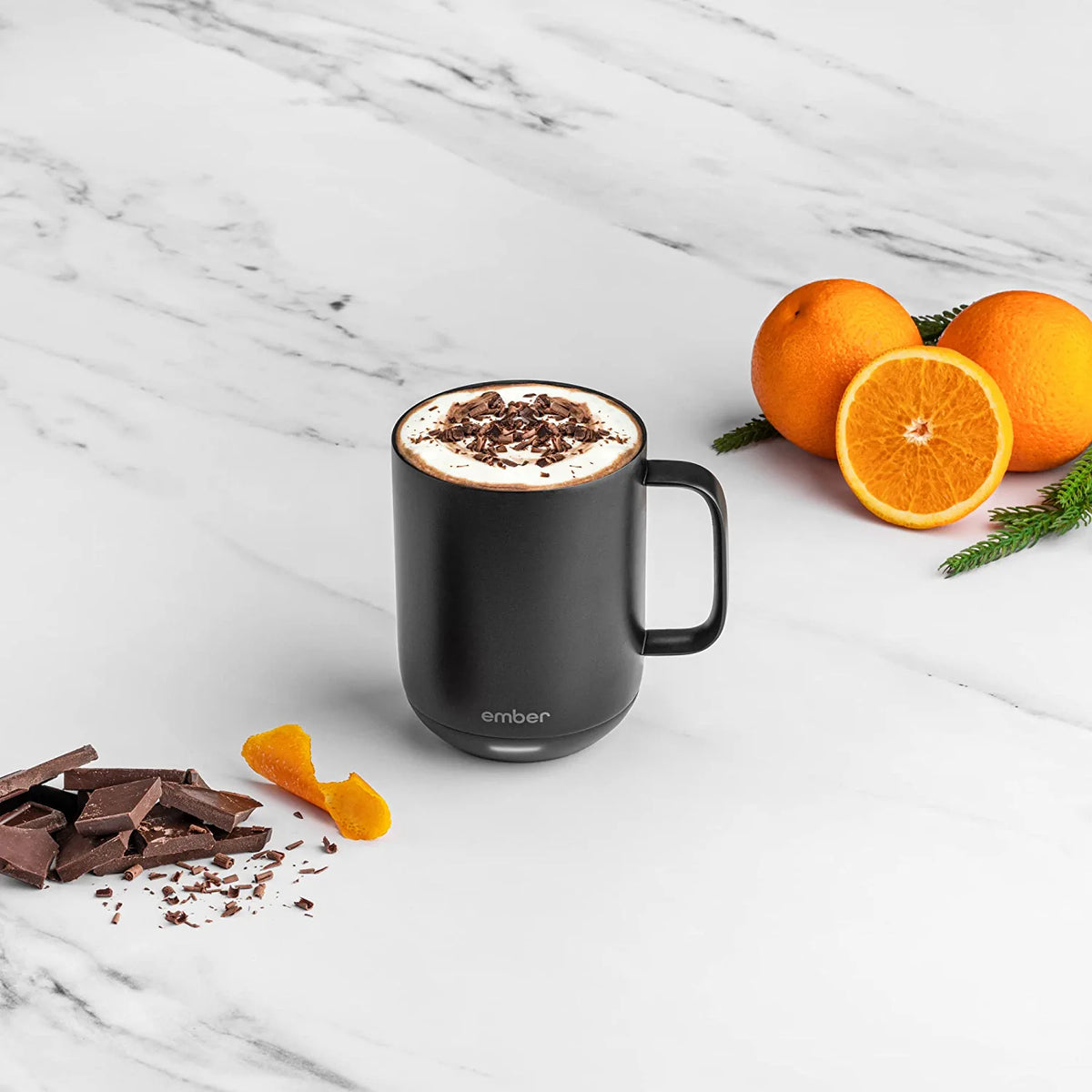 Ember Temperature Control Smart Mug 2, 14 oz, Black, 80 min. Battery Black