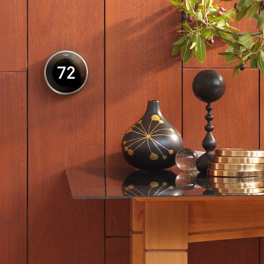 Nest (T3007ES) Learning Thermostat, Easy Temperature Control for Every Room...