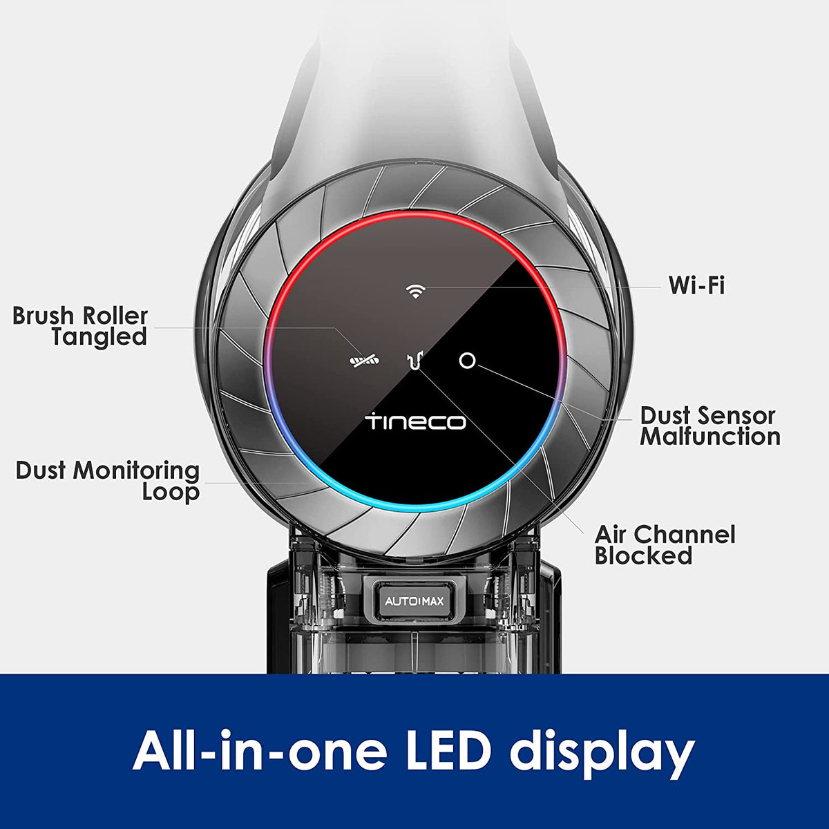 Tineco Pure ONE S11 Tango Smart Cordless Stick Vacuum Cleaner, Lightweight...