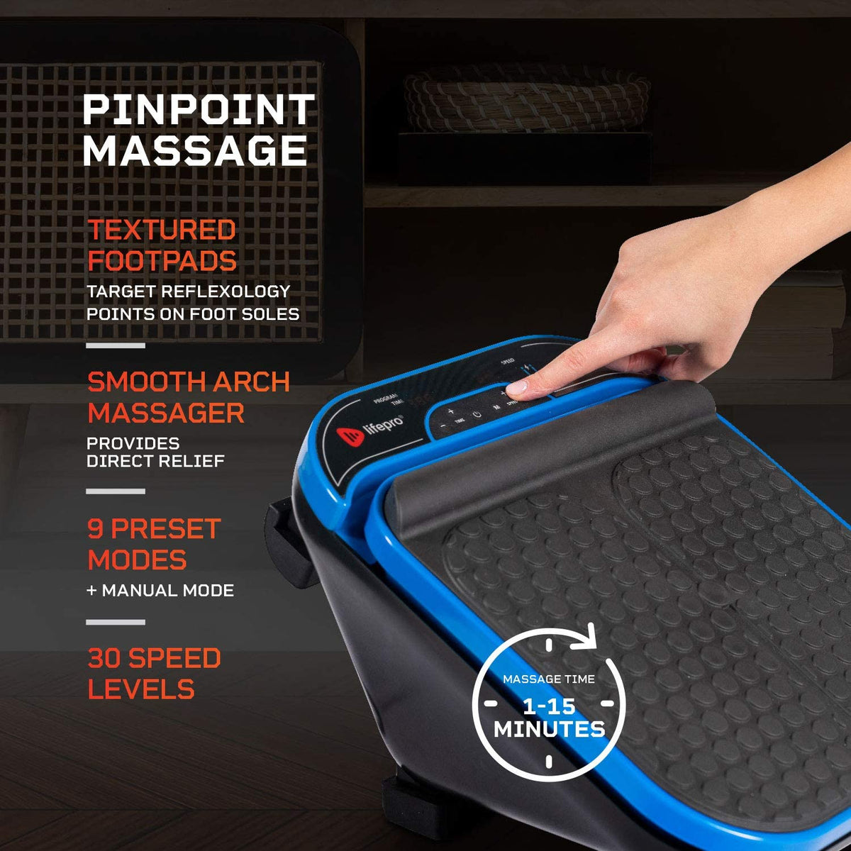 LifePro Foot Massager for Neuropathy Pain & Circulation - Calf and Foot...