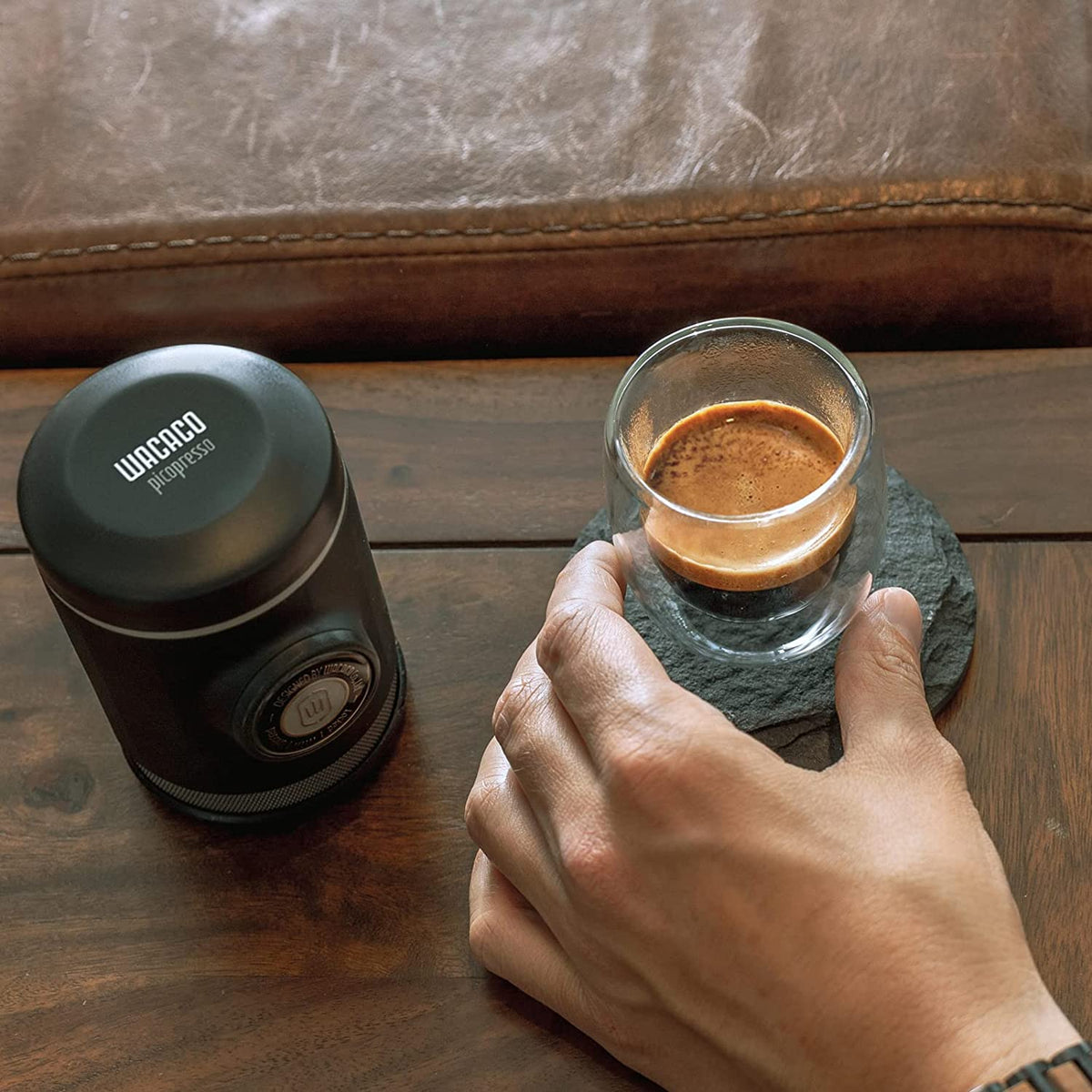WACACO Picopresso Portable Espresso Maker Bundled with Protective Case,...