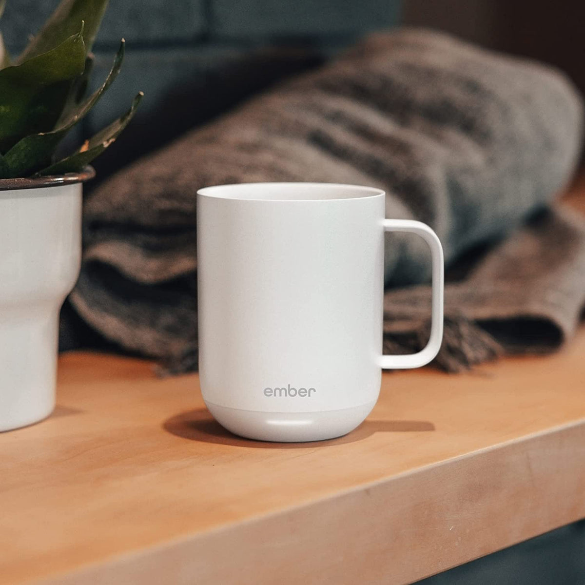 Ember Temperature Control Smart Mug 2, 14 oz, White, App Controlled White