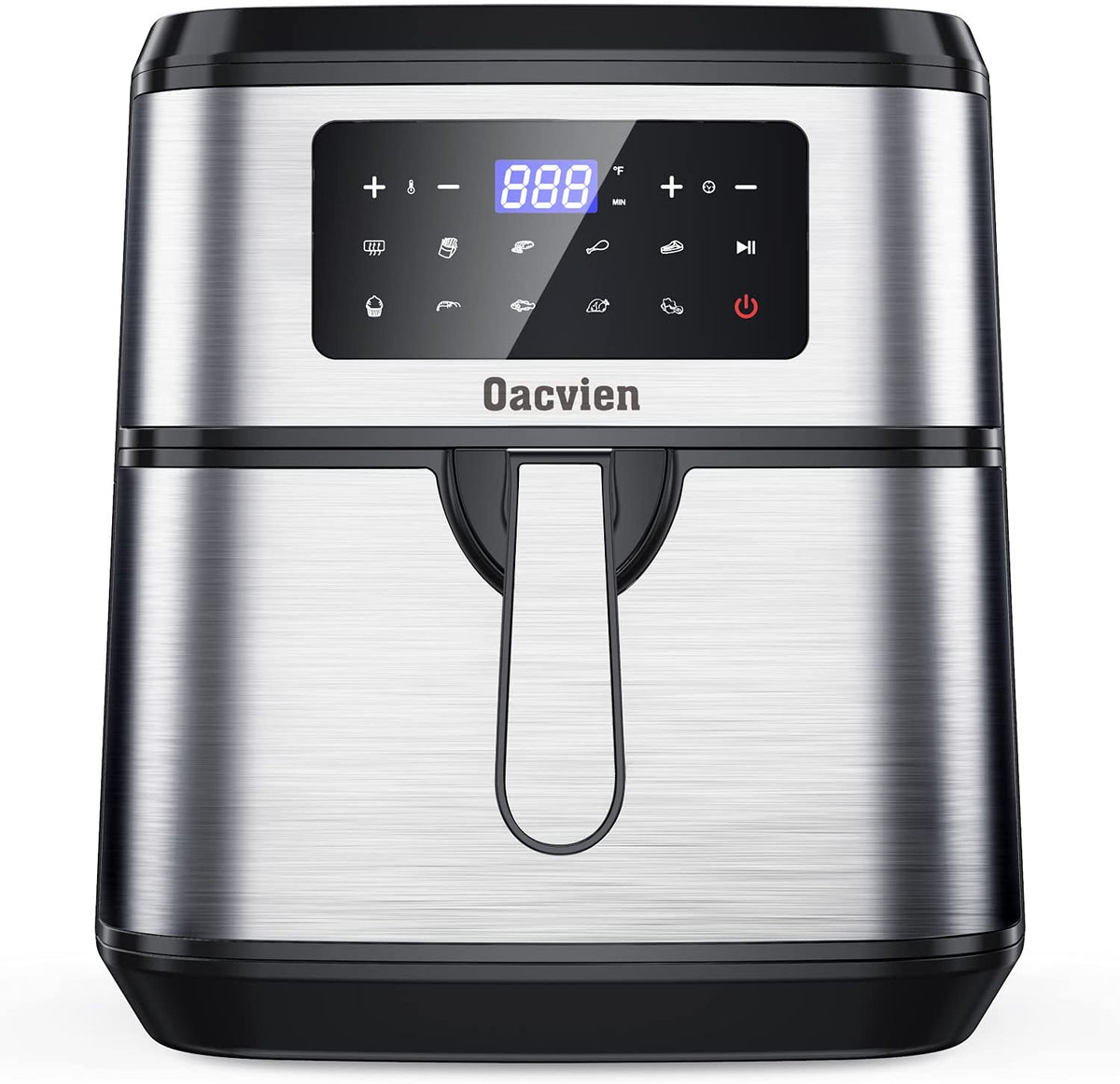 Oacvien Large Air Fryer, 9.8 Qt Fryers, 9 in 1 XL Airfryer...