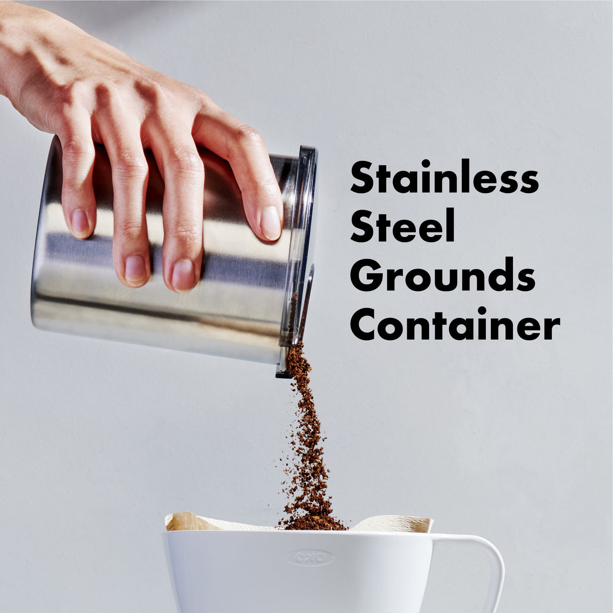 OXO BREW Conical Burr Coffee Grinder One Size, Silver