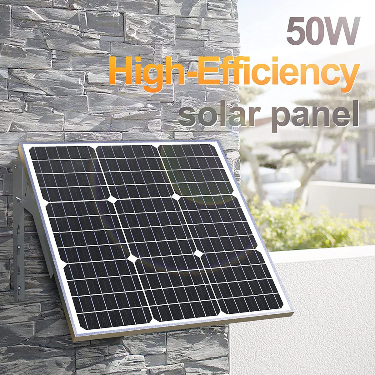 SOLPERK 50W/12V Solar Panel Kit, Battery Trickle Charger Maintainer 50W