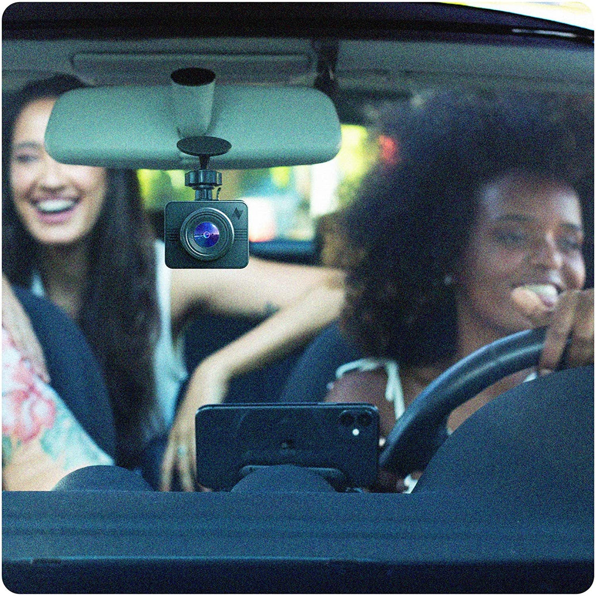 Nexar Beam GPS Dash Cam | HD Front | 2022 Model | 32 GB 32 GB, Black